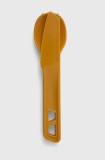 Sea To Summit set de tac&acirc;muri de călătorie Passage Cutlery Set 3 culoarea galben, ACK035021