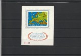 ROMANIA 1975 LP 892 CONFERINTA PENTRU SECURITATE HELSINKI COLITA NEDANTELATA MNH, Nestampilat