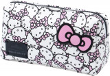 Vanity Hello Kitty pungă cosmetică cu impermeabil Faux piele, imprimare