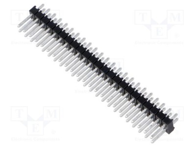Conector SAMTEC şir pini tată 46 PIN 2,54mm THT foto