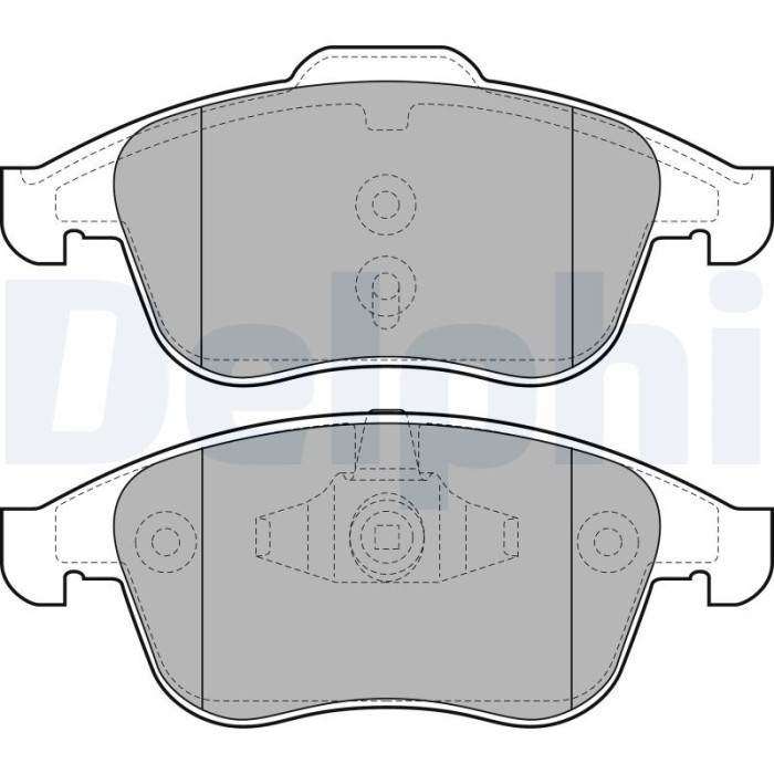 DELPHI LP2079 set placute frana,frana disc