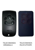 Telecomanda inlocuitoare poarta garaj de 2 si 4 canale cod fix 433.92MHz Somfy Keytis 4 NS RTS compatibila cu originalul (848)