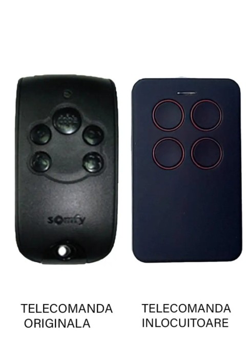 Telecomanda inlocuitoare poarta garaj de 2 si 4 canale cod fix 433.92MHz Somfy Keytis 4 NS RTS compatibila cu originalul (848)