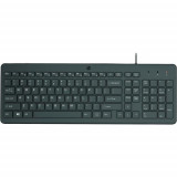 Tastatura HP 150, USB, 1m (Negru)