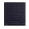 Tapet 3D Autoadeziv, design modern, dimensiuni 77x70cm, model caramida in relief, negru