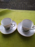 Set de cafea tete a tete, portelan Eschenbach Bavaria