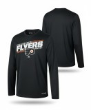 Philadelphia Flyers tricou de bărbați cu m&acirc;necă lungă Low Point black - S