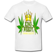 Tricou &amp;quot; King weedy &amp;quot; foto