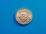 50 Centimes 1932 Franta-XF+-Bronz