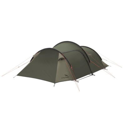 Easy Camp Cort tunel Magnetar 400 pentru 4 persoane, verde rustic foto