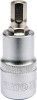 Bit Hexagonal 8mm YATO, Adaptor 1/2&quot;, Lungime 55mm, Otel Crom-Vanadiu CrV6150, Prindere 1/2&quot;, Atelier Mecanica Auto, Garaj
