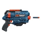 Pistol Jucărie Fast Pioneer, 36 Gloanțe Spumă, Albastru-Portocaliu