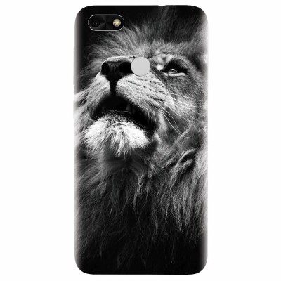 Husa silicon pentru Huawei P9 Lite, Majestic Lion Portrait foto
