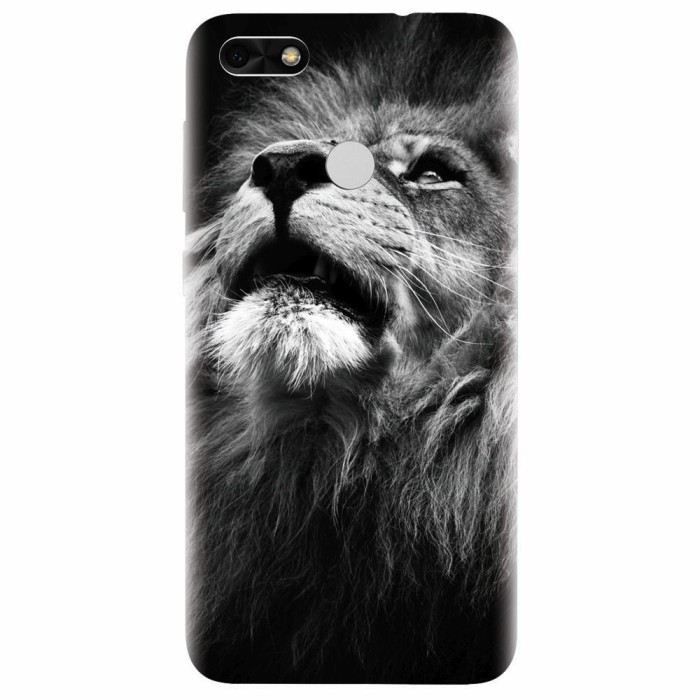 Husa silicon pentru Huawei P9 Lite, Majestic Lion Portrait