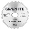 Disc circular 210 x 30 mm, 100 dinti, AL 55H610, Graphite