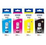 Cumpara ieftin Set cerneala refill originala Epson 112 Black Cyan Magenta Yellow