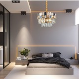 Candelabru Decorativ Cu Cristale, 5 Surse De Lumina, &Oslash;400 Mm