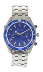 Ceas barbati automatic, elegant, Silver - MF168CCSILVERALBASTRU foto