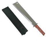 Cumpara ieftin Sabie de vanatoare IdeallStore&reg;, otel inoxidabil, argintiu, Wood Blade, 70 cm