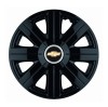 Set 4 Capace Roti, potrivite jantelor de R14, pentru Chevrolet, model Cosmos Negru, Autohelix MSA