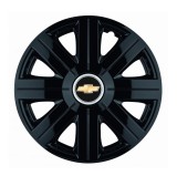 Cumpara ieftin Set 4 capace roti Creative REY&reg;, potrivite jantelor de R14, pentru Chevrolet, model Cosmos Grafit, Autohelix MSA