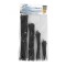 Set coliere cablu bride negre 120buc HOME
