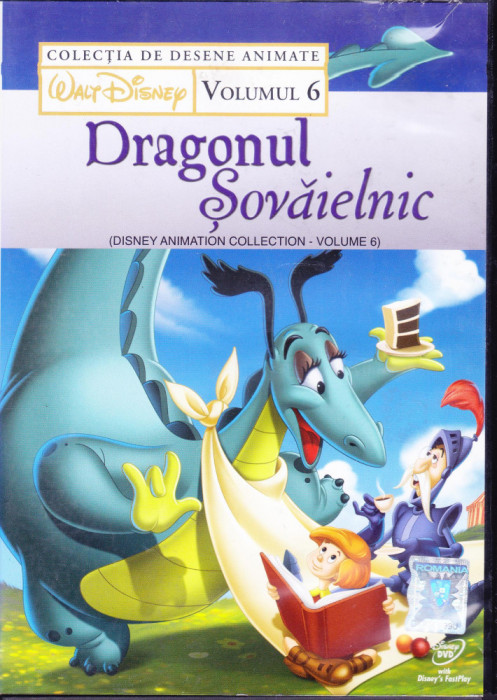 DVD Animatie: Colectia Disney - Dragonul sovaielnic ( dublat in lb. romana )
