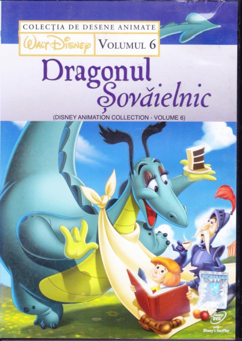 DVD Animatie: Colectia Disney - Dragonul sovaielnic ( dublat in lb. romana )