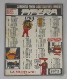 Reclama comunista 1972 Calendar Fabrica de mobila Pipera Bucuresti