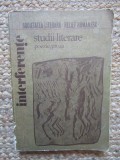 Interferente, studii literare (poezie, proza), 1977