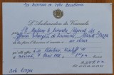 Cumpara ieftin 4 invitatii la receptii oficiale catre Maria Groza, anii 65, ONU, Suedia, Venezuela, Marea Britanie