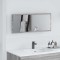 vidaXL Oglindă Pe perete sonoma gri 90 x 8.5 x 37 cm Lemn compozit 822818