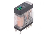 Releu Electromagnetic DPDT 24VDC 5A cu Soclu