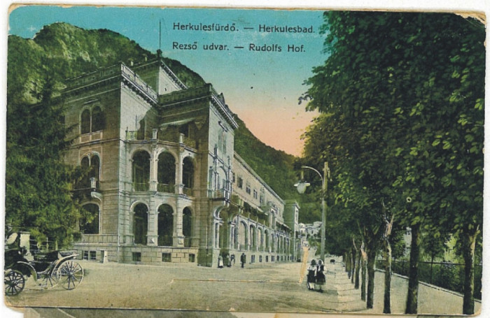 3210 - Baile HERCULANE, Caras-Severin - 10 mini old postcards - used - 1910