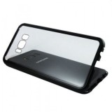Husa Magnetica Sticla Securizata MyStyle Samsung Galaxy S8, Negru, Protectie Completa, Anti-soc