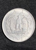 Moneda 2 lire 1939 Italia