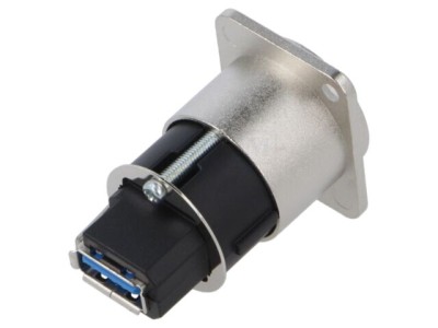 Adaptor USB A soclu-spate la USB B soclu-faţă FT cu &amp;icirc;mpăm&amp;acirc;ntare CLIFF foto