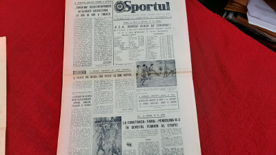 Ziar Sportul 1 12 1977 foto
