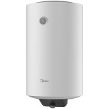 Boiler electric Midea D80-15FG, Cilindric, 80l, 1500W, indicator temperatura, rezervor emailat, montaj vertical