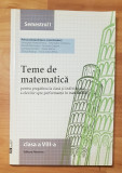 Teme de matematica, clasa VIII, semestrul I de Petrus Alexandrescu