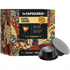 Cafea Extra Cream Mio, 128 capsule compatibile Lavazza a Modo Mio, La Capsuleria