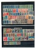 URSS - Lot timbre vechi, neștampilate, cu dubluri
