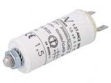 Condensator motor 1,5uF 470VAC &plusmn;5%