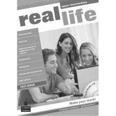 Real Life Global Upper Intermediate Test Book &amp;amp; Test Audio CD Pack - Patricia Reilly