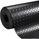 Roll of Anti-Slip Material Exma Negru Cauciuc 1 x 10 m Diamant