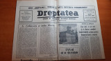 Ziarul dreptatea 20 martie 1990-art. george calinescu si iuliu maniu