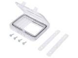 Fereastră de Inspecție IP65 78x95x15mm cu Balamale