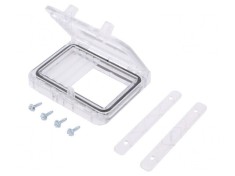 Fereastră de Inspecție IP65 78x95x15mm cu Balamale foto