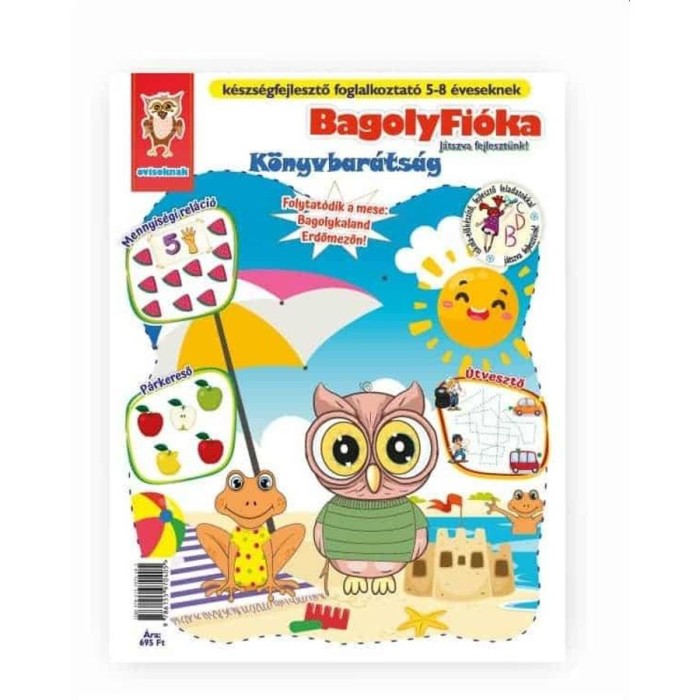 BagolyFi&oacute;ka &ndash; K&ouml;nyvbar&aacute;ts&aacute;g foglalkoztat&oacute; f&uuml;zet