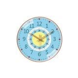 Ceas de perete, pentru copii, Happy Time, 30 cm, Oem
